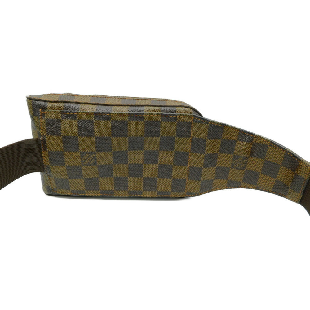 Louis Vuitton Belt Bum Adjustable Ebene Brown Bag Body Brown Geronimos Waist bag